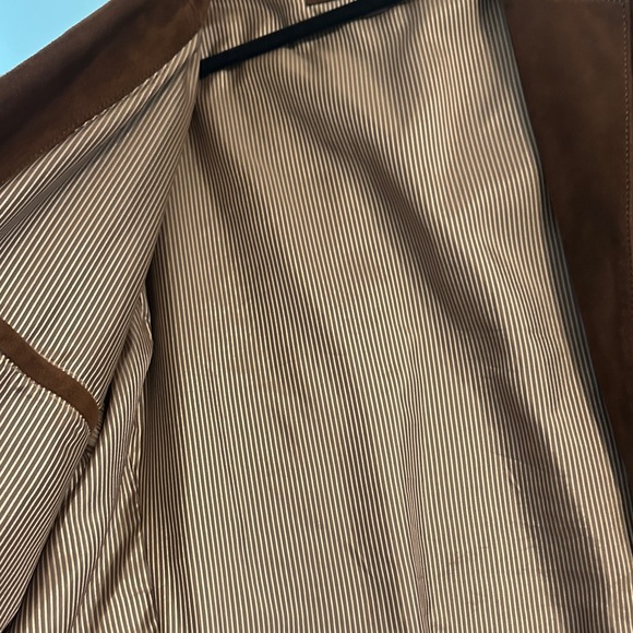 Daniel Cremieux Brown Trench Coat - Picture 4 of 5